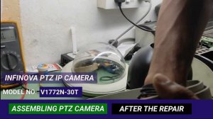 Infinova Ptz IP Camera Repair Service (Model: V1772N-30T)