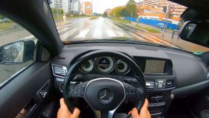 ? 2015 Mercedes Benz E200 Coupe C207 E Class | POV | Test Drive | 4k