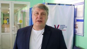 Игорь Волохов проголосовал на выборах президента