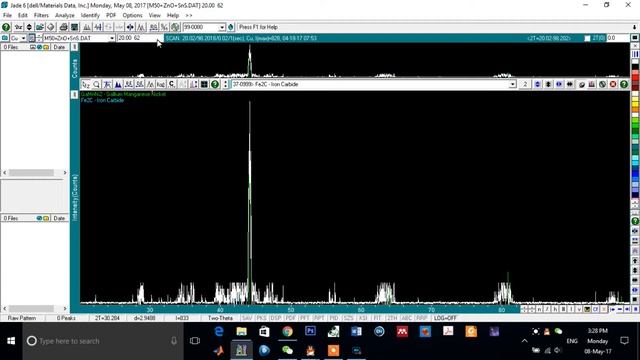 How to use MDI Jade 6 5 to analyze XRD results Mon May 08 14 29 01