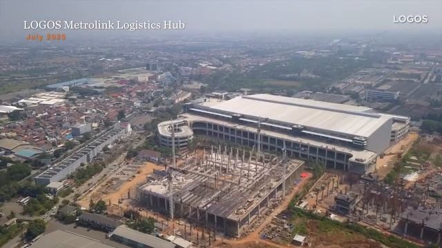 Jakarta - LOGOS Metrolink Logistics Hub- Многоэтажный склад в Джакарте, Индонезии смотреть онлайн