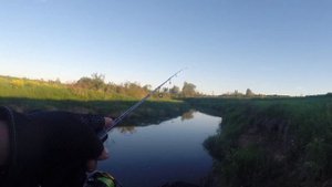 Мормышинг рулит!!! Рыбалка на малой реке! Ловля голавля и окуня в июне!