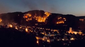 Lichterfest Pottenstein 2020 Timelapse