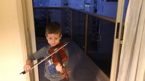 Этюд Сулимова (начало переходов в третью позицию)