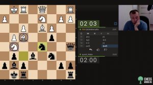 Победить за 30 ходов № 133. Дебют Тромповского. Дебютные трудности 2