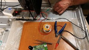 Telefunken TF LED43S27T2 ремонт подсветки.