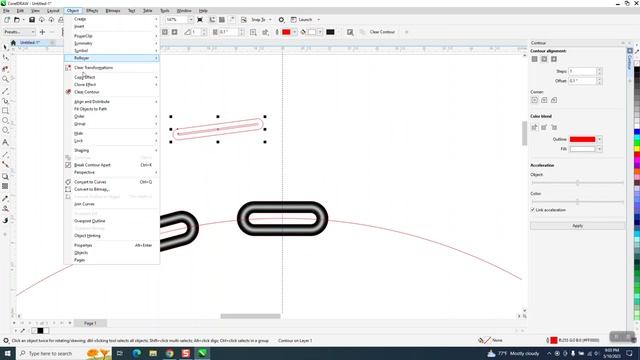 CorelDraw Tips & Tricks 3D Looking object round effect Part 2 CHAIN смотреть онлайн