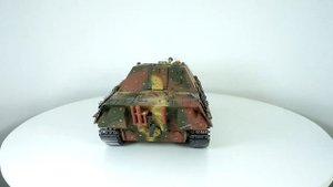 Sd.Kfz.173 Jagdpanther 1:35 (tamiya) обзор масштабная модель бронетехника ягдпантера / Model tank
