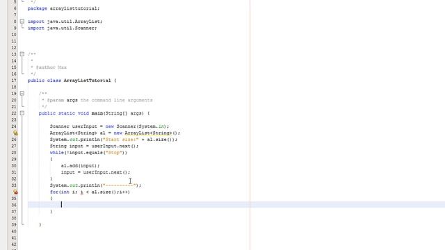 How to use Java Array Lists (Simple)