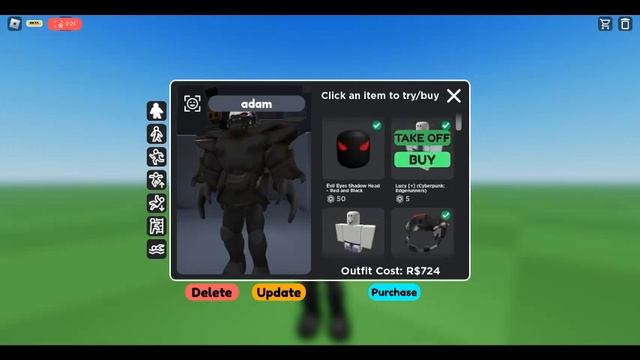 Roblox Cyberpunk Edgerunners Adam Smasher Outfit смотреть онлайн