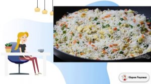 Рис с овощами и яйцом. Очень рецепт с фото