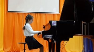 Н.Раков "Простая полька" исполняет Волкова София (9лет)