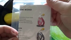 Маска для дайвинга из Китая/Diving mask from China