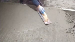 Ремонт бетонного покрытия на наклонной поверхности в паркинге. KEMACRETE 188+KEMACRETE 017