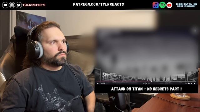 New Anime Fan Reacts To Attack on Titan OVA | No Regrets Part 1 смотреть онлайн