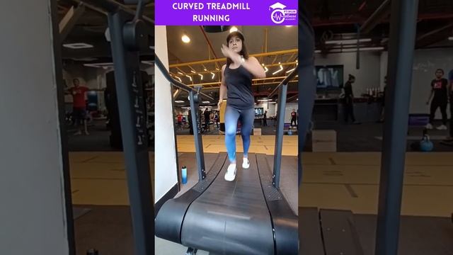 Curved Treadmill Running - Cardio Workout - OW - Optimum Wellness