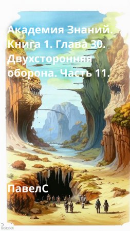 Академия Знаний. Книга 1. Глава 30. Двухсторонняя оборона. Часть 11.