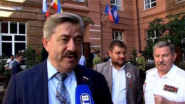 Открытие в ДГТУ казачьего культурно-выставочного центра смотреть онлайн