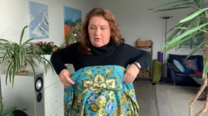 Обзор и самые простые методы ношения шаль ЛЮБИМАЯ вид 1  размер 148 чистая шерсть   красотка)))