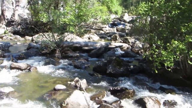 Горный Алтай, водопад Учар на реке Чульча