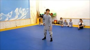 2017 - Зимний (декабрь) экзамен в Школе Цигун и Кунг-фу Шаолиня мастера Ши Янбина. Дети.