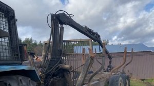 2005 Машина МПТ 461.1 в составе (Трактор «Беларус» Л82.2 и полуприцеп лесовозный ПЛ 9