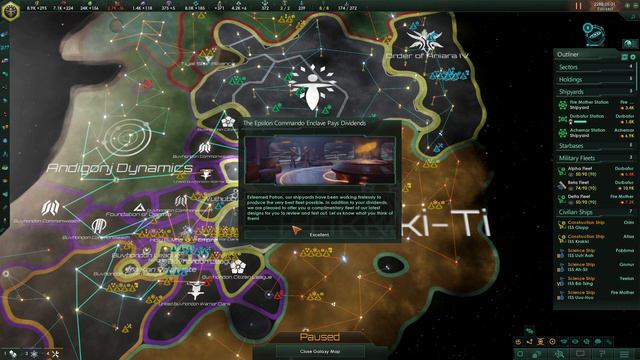 Stellaris: Overlord DLC - Enlightened Kingdom of the Fire Mother - Episode 14 смотреть онлайн