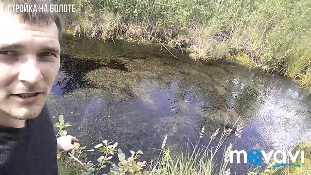 Стройка на болоте - Разметка участка