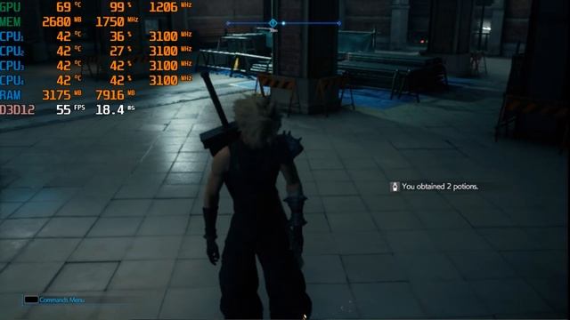 Final Fantasy VII: Remake Intergrade НА СЛАБОМ ПК RX550
