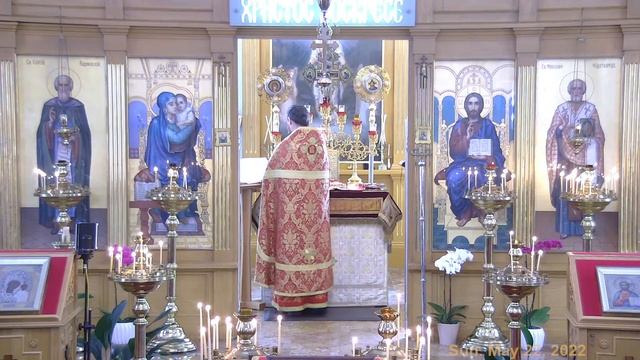 Неделя 5-я по Пасхе. Литургия | Fifth Sunday of Pascha. Liturgy. смотреть онлайн
