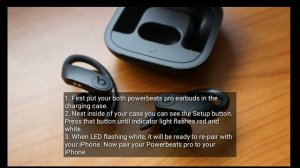 Powerbeats Pro Blinking Red and White Light Continuously - What Does it Mean?