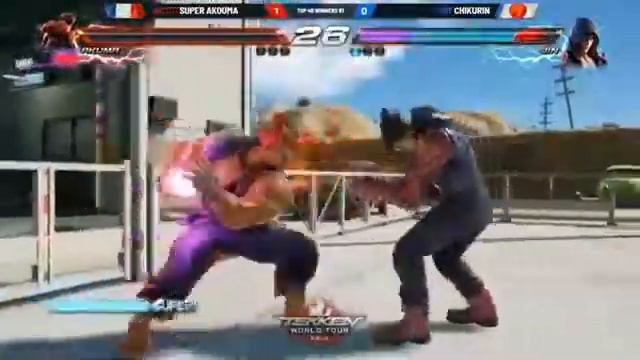 Tekken 7 Fated Retribution Akuma vs Jin смотреть онлайн