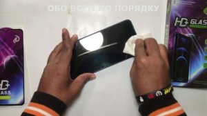 Vivo Y15s установка защитного стекла на экран смартфона своими руками