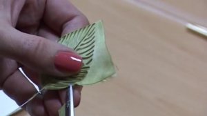 Цветы из ткани