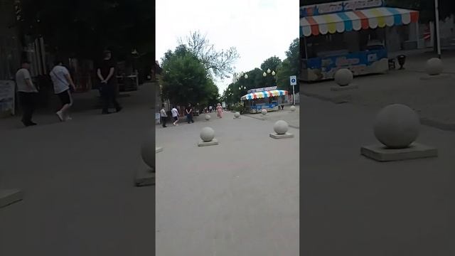 Ейск сегодня , Азовское море , центральные улицы города смотреть онлайн