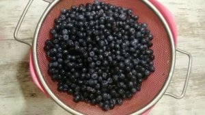 ЧЕРНИЧНОЕ ВАРЕНЬЕ/1:1/ОЧЕНЬ ВКУСНО/МНОГО ПОЛЬЗЫ