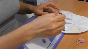 Тонировка кудрявой сирени из самоварного холодного фарфора, чашелистики.