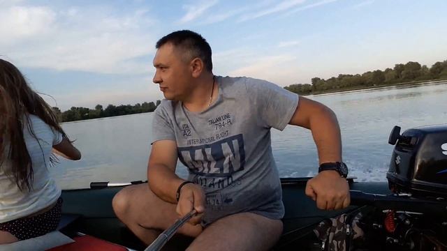 Suzuki DT 9.9 as//Катаемся на Днепре//ЛЕТО 2016 смотреть онлайн