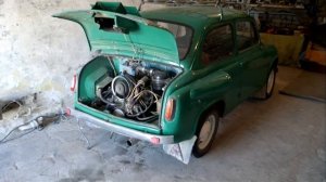 ЗАЗ 965 запуск  двигателя