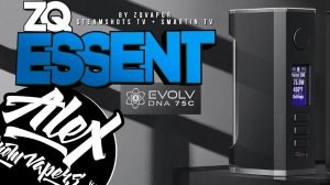 ОЧЕНЬ ГОДНО l ZQ Essent DNA75C by ZQVapor l Alex VapersMD review