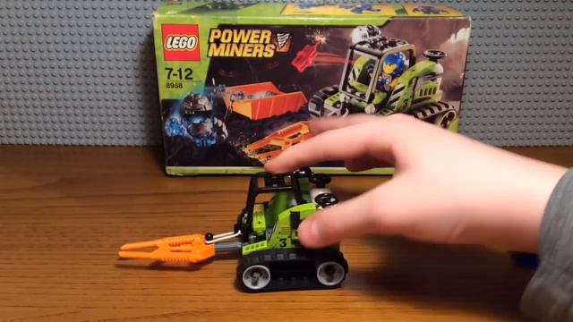 Обзор набора Lego Power Miners 8958 Granite Grinder / Дробилка Гранита смотреть онлайн