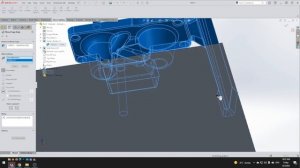 Перенос поверхностей  в SolidWorks/Surface transfer in SolidWorks.