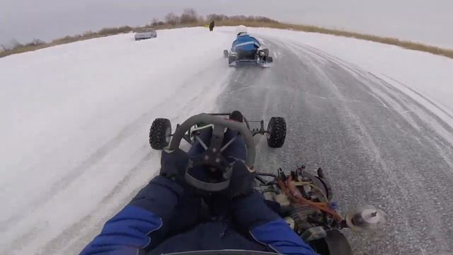 Зимний картинг 1 финал (Уникар г. Омск) смотреть онлайн