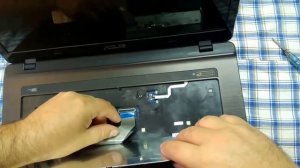 Замена клавиатуры на ноутбуке ASUS K73T