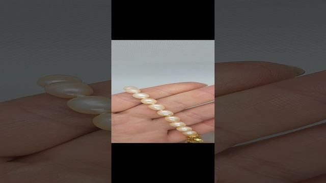 Бусы из жемчуга "Розовая мечта"