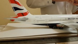 Обзор модели самолета Airbus A380 (Gemini Jets, 1:200)