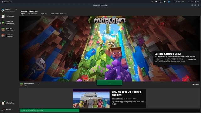 Como instalar Minecraft java en Linux Ubuntu 20.04.4 LTS смотреть онлайн