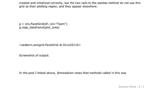 Pandas : pandas plots on Seaborn FacetGrid