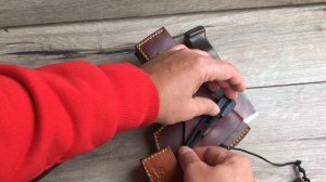 ?КОЖАНЫЙ ЧЕХОЛ ДЛЯ ТОПОРА на пояс своими руками Охота и рыбалка