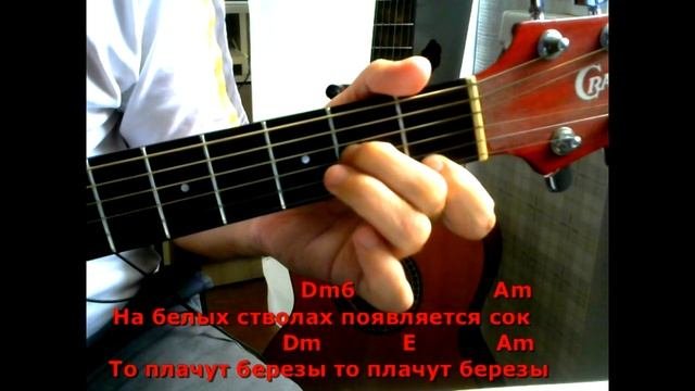 Березовый сок на гитаре. Я в весеннем лесу пил березовый сок аккорды для гитары. гитара у березы.